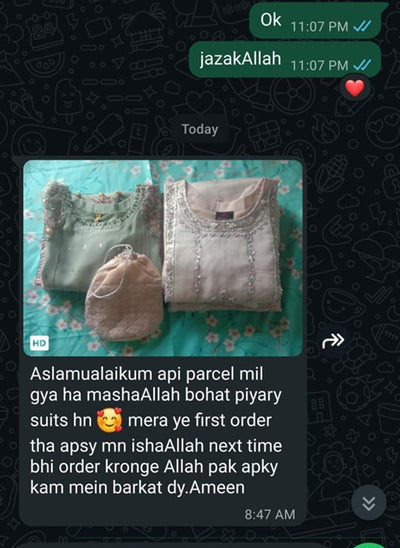 Customer feedback from Customer